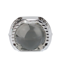 Светодиодная линза дальнего света Optima LED Lens High Beam Devil Eye WHITE 3.0"