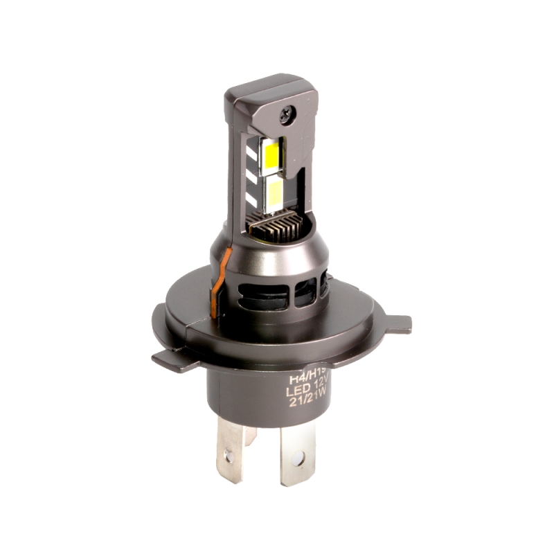 Светодиодные лампы MTF Light IMPRESS, H4, 6000K, 2100 лм, 21 Вт, штатный размер, комплект 2 шт. Светодиодные лампы MTF Light IMPRESS, H4, 6000K, 2100 лм, 21 Вт, штатный размер, комплект 2 шт.