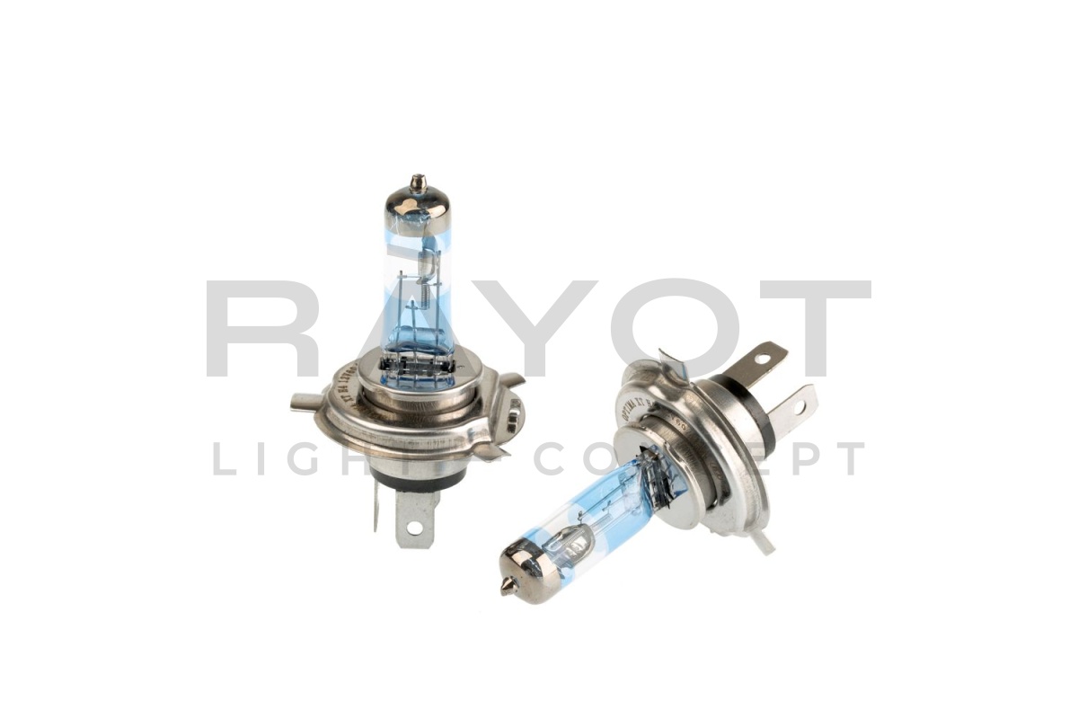 Галогенные лампы Optima Xtreme H4 +130% light 4200K, 12V, 60/55W
