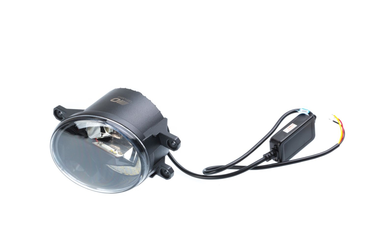 Светодиодная ПТФ Optima Fog Light 857 Toyota/Lexus, 90мм, 8W + DRL 2W, 1000Lm, 5500K, 12&ndash;24V