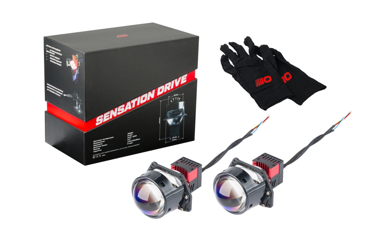 Светодиодная линза Optima Premium Bi-LED Lens Sensation Drive 3.0"