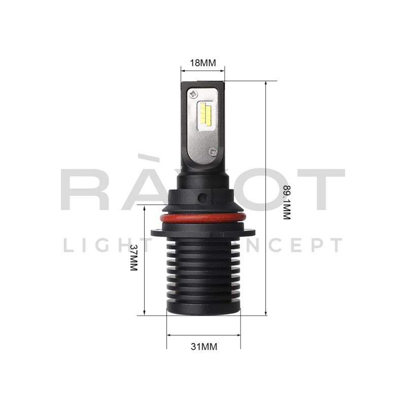 Светодиодные лампы Optima LED QVANT HB5/9007,12-24V, 2 лампы