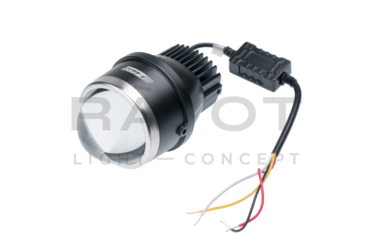 Светодиодные линзы противотуманного света Optima LED FOG Lens Z-PRO 3,0", 5000K, (Комплект 2шт)