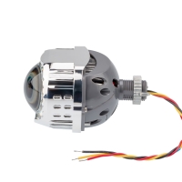 Светодиодная линза дальнего света Optima LED Lens High Beam Devil Eye BLUE 3.0"