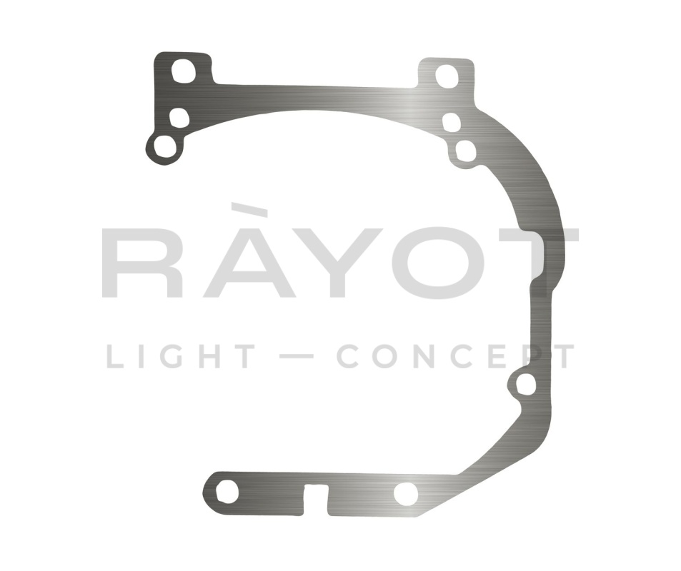 65. Комплект переходных рамок на MAZDA 3 II (BL) для модулей Hella 3/3R (Hella 5R), Magnum 3"