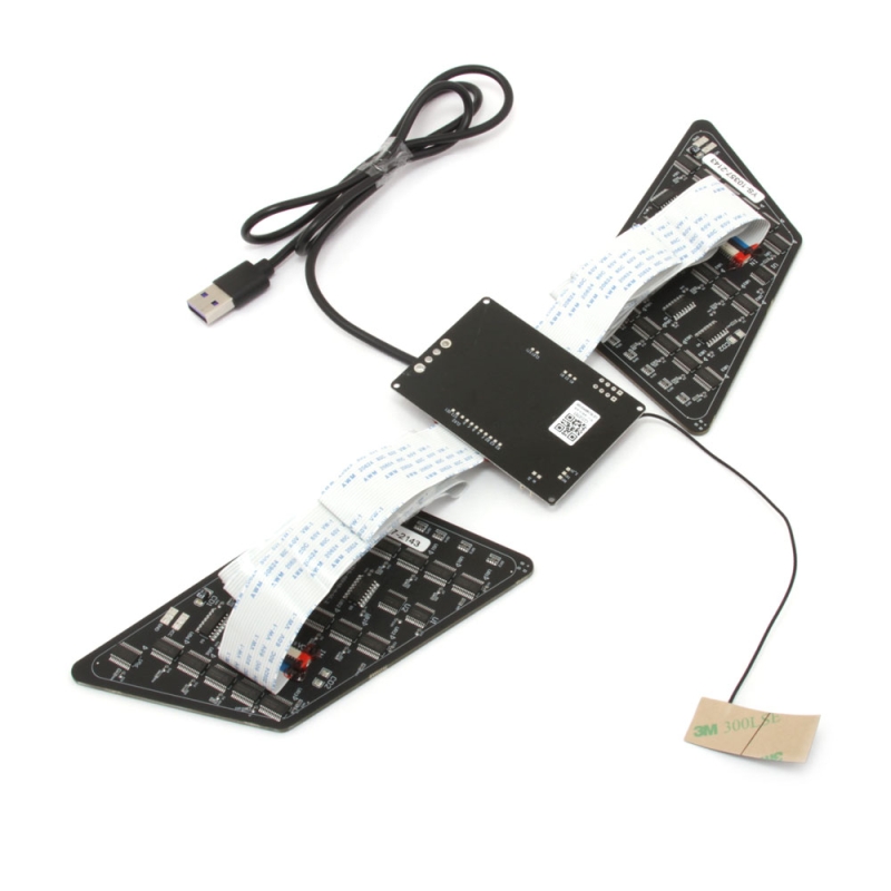 Набор LED-дисплеев FUNNY EYES — DC 5V, установка DIY, управление через приложение, комплект