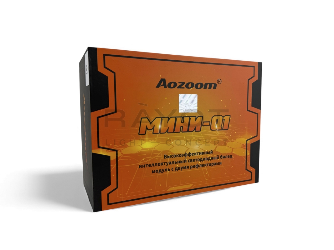 Линза Aozoom MINI-Q1 2024, 3.0", 12V, 53W/62W, 5500K