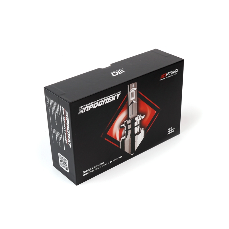 Светодиодная лампа Optima Premium LED ПРОСПЕКТ H11 5000K 3500Lm 12&ndash;24V 80W &mdash; комплект 2 шт.