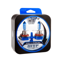 Галогенные лампы MTF Light PALLADIUM — 12В, 55Вт, яркий белый свет, комплект