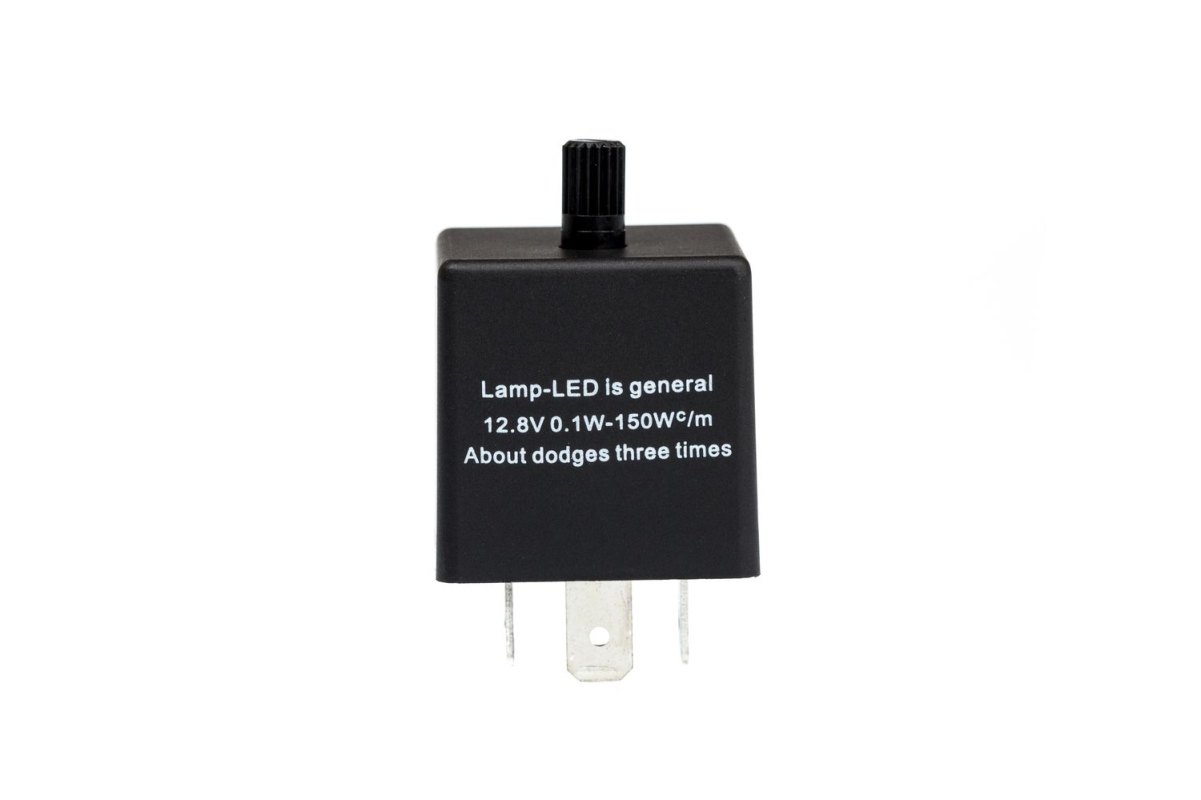 Реле поворотников Optima OP-RL-13 FLASH BREAKER PRO (Euro), 12V с регулировкой частоты