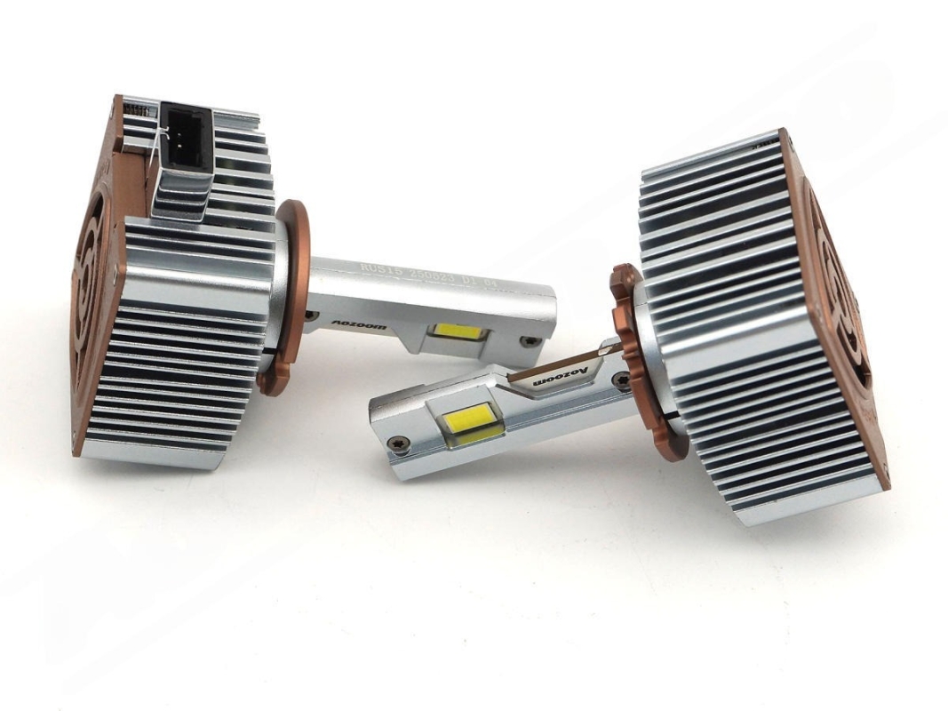 Светодиодные лампы Aozoom D1S, 12V, 45W, 3500 лм, 5500K