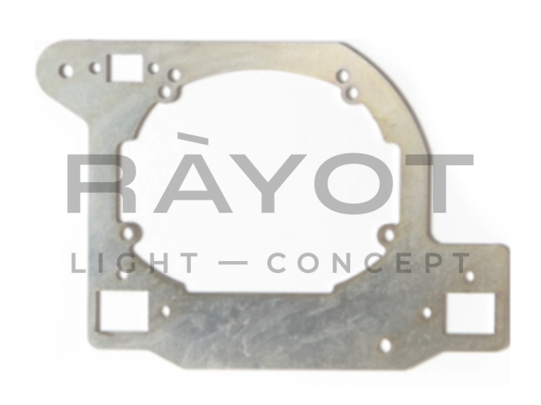 Переходные рамки для TOYOTA Land Cruiser Prado 150 (2013-2017) LED (комплект 2шт)