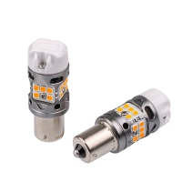 Светодиодная лампа Optima Premium PY21W (BAU15s, 1156) 2800K, 1000Lm (Жёлтый свет)