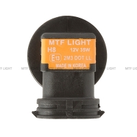 Галогенные лампы MTF Light PALLADIUM — 12В, 55Вт, яркий белый свет, комплект H8