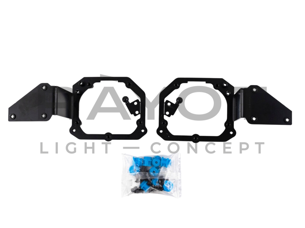 Переходные рамки для AUDI Q7 (2019-2024) FULL LED (Ближний свет)