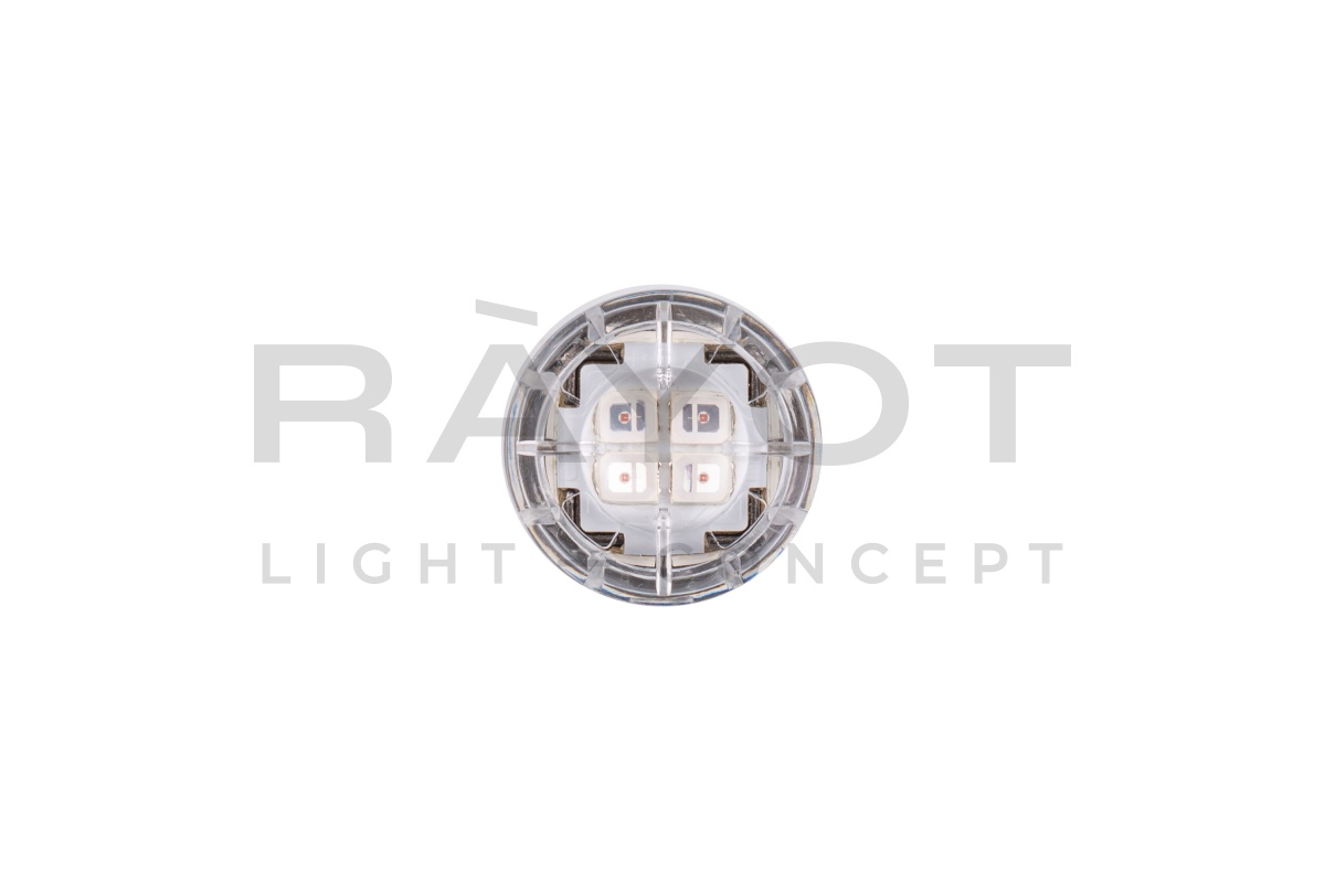Светодиодные лампы Optima LED ОНИКС P21W, RED, 1800K, 200Lm, 12V, (BA15S), комплект 2 шт.