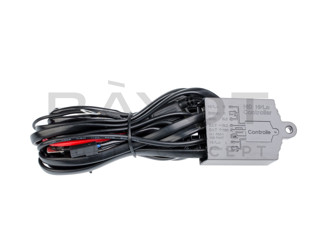 Проводка ближний-дальний свет цоколь Н4 12V на две фары Влагозащищенная (1шт)