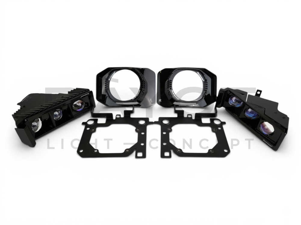 Установочный комплект Aozoom для Lixiang L8/L9 (рамки, обманки, модули в секцию дальнегоо света)