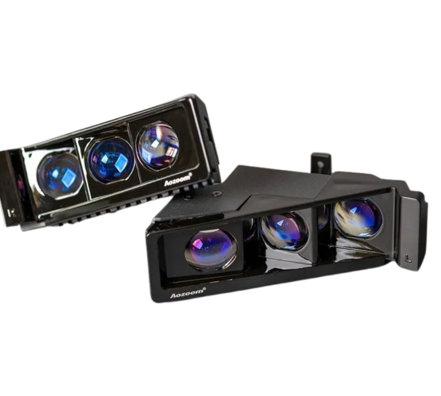 Установочный комплект Aozoom для Lixiang L7 &mdash; переходные рамки, маски, обманки, модули дальнего света (без линз основного света), комплект 2 шт.