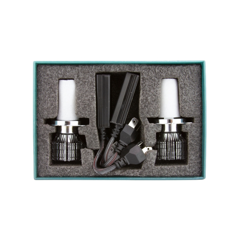 Светодиодные лампы MTF Light CYBER LIGHT PRO, H4/H19, 6000K, 6500 лм, 65 Вт, комплект 2 шт.