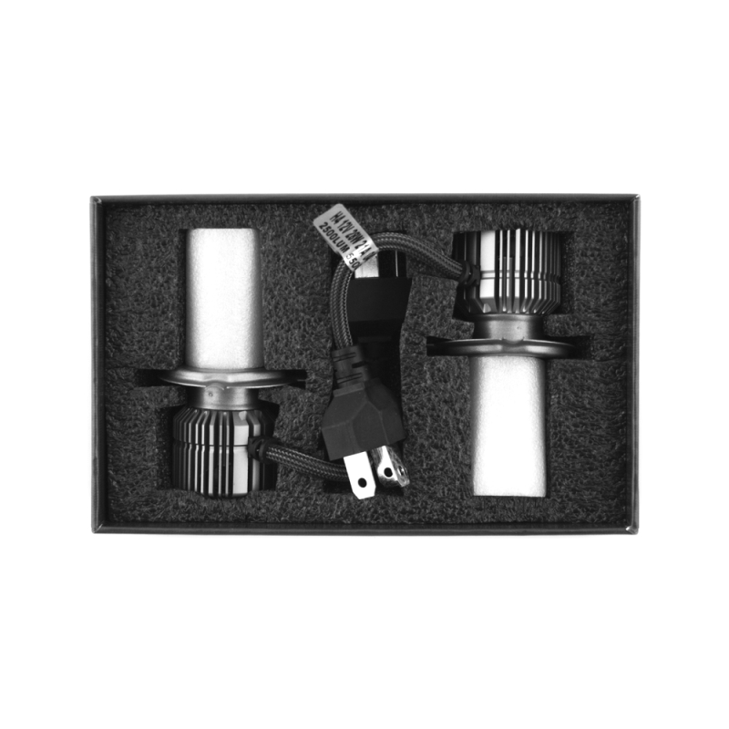 Светодиодные лампы MTF Light DYNAMIC VISION LED, H4, 28W, 2500lm, 5500K, кулер, комплект 2 шт.