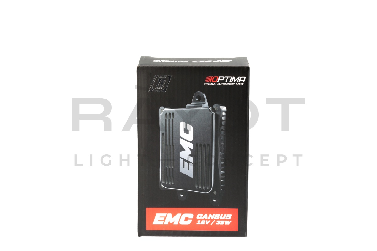 Блок розжига Optima Premium EMC 81 с цифровой обманкой, 12V, 35W, под лампу D1S