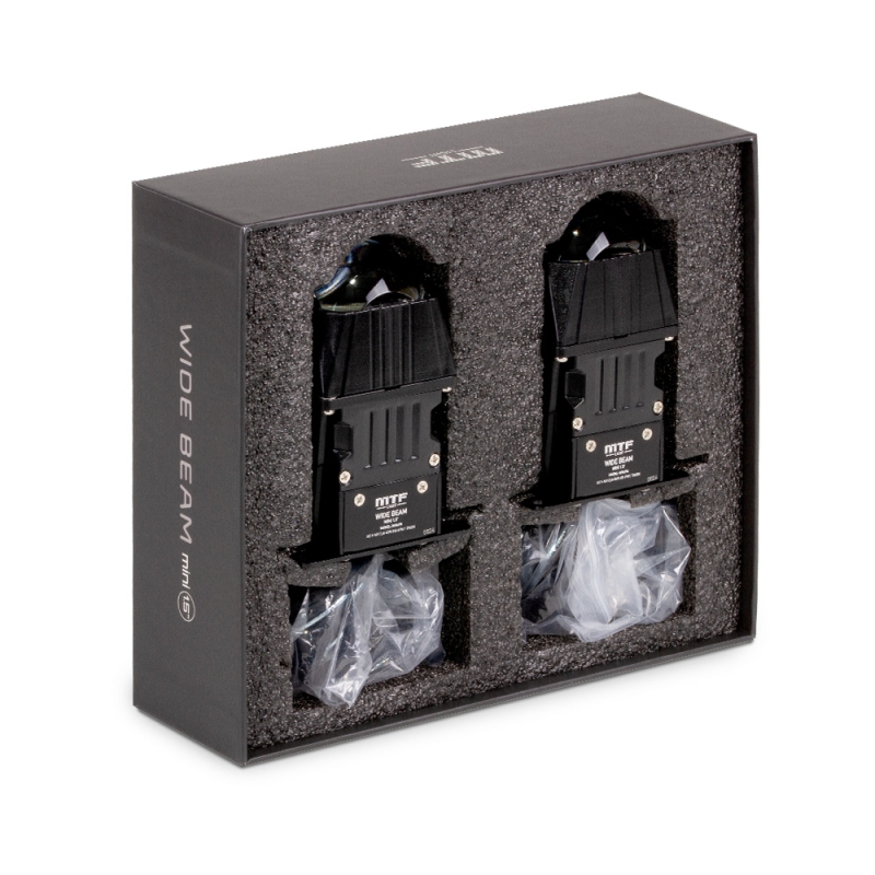 Светодиодные модули ближнего/дальнего света MTF Light серия WIDE BEAM mini, 12В, 45/49Вт, 5500К, 1.5 Светодиодные модули ближнего/дальнего света MTF Light серия WIDE BEAM mini, 12В, 45/49Вт, 5500К, 1.5", 2шт.