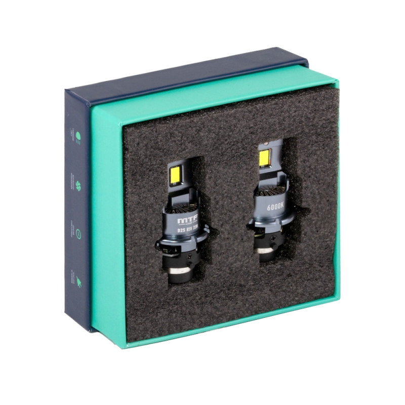 Светодиодные лампы D2S MTF LIGHT LUXOPTIC OEM LED 35W, 4500LM, 6000K