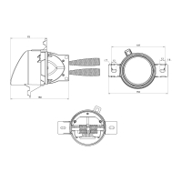 Светодиодные ПТФ линзы MTF Light серия ABSOLUTE VISION, 12В, птф/дальний 32/44Вт, 5500К, НИССАН\ИНФИНИТИ, 2шт.