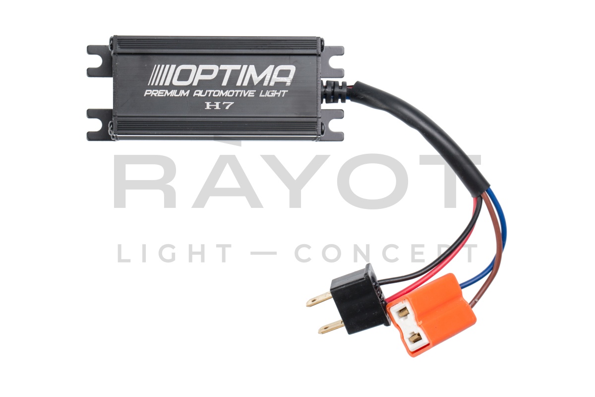 LED SUPER CANBUS OPTIMA Premium for H7, Модуль устранения ошибки для светодиодных ламп H7, 1 шт.