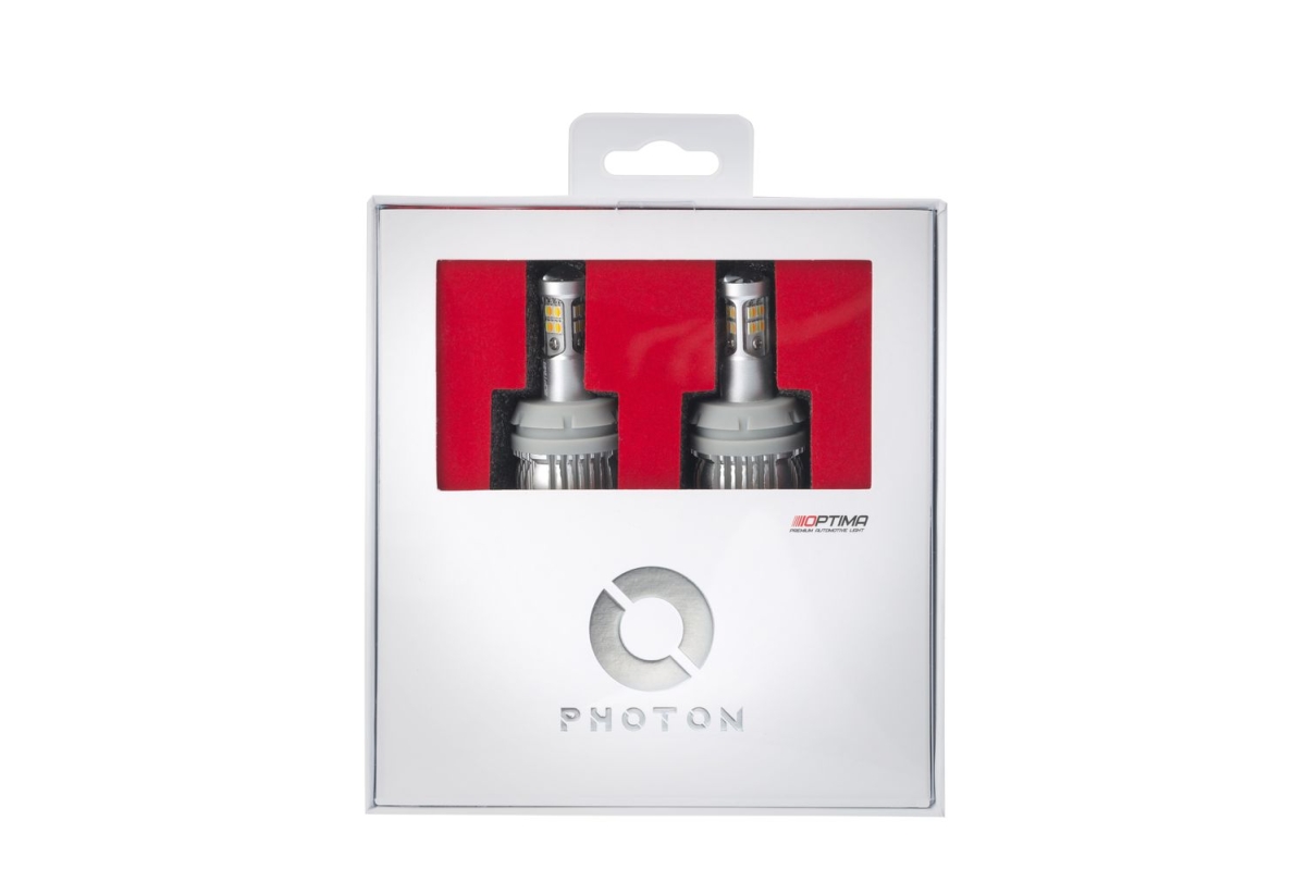 Лампа Optima LED Photon 7440/WY21W, ДХО+Поворотник, 7.7W, 730Lm, 5100K/2800K (2 шт)