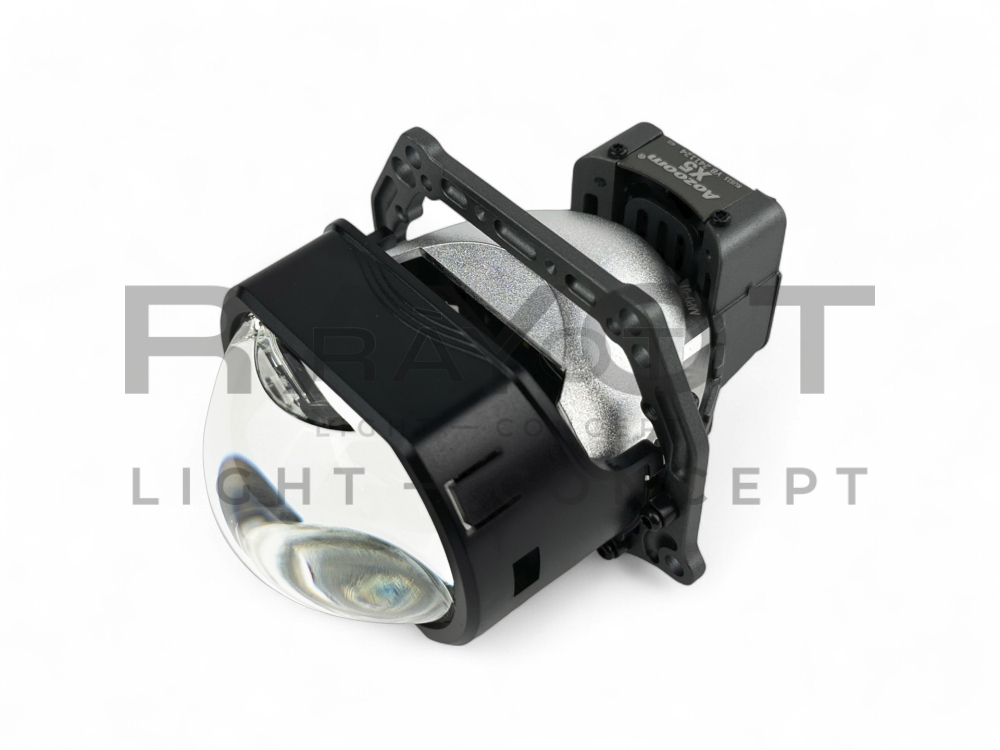 Светодиодные би-модули AOZOOM X5, 3.0", 12V, 5500K, 58/66w (комплект)