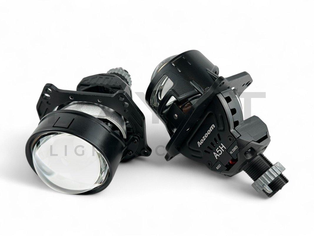 Светодиодные би-модули AOZOOM A5H, 2.5", 12V, 5500K, 47/53w (комплект)