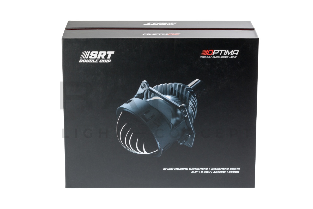 Светодиодные модули Optima Bi-LED, SRT, 3.0" Double Chip