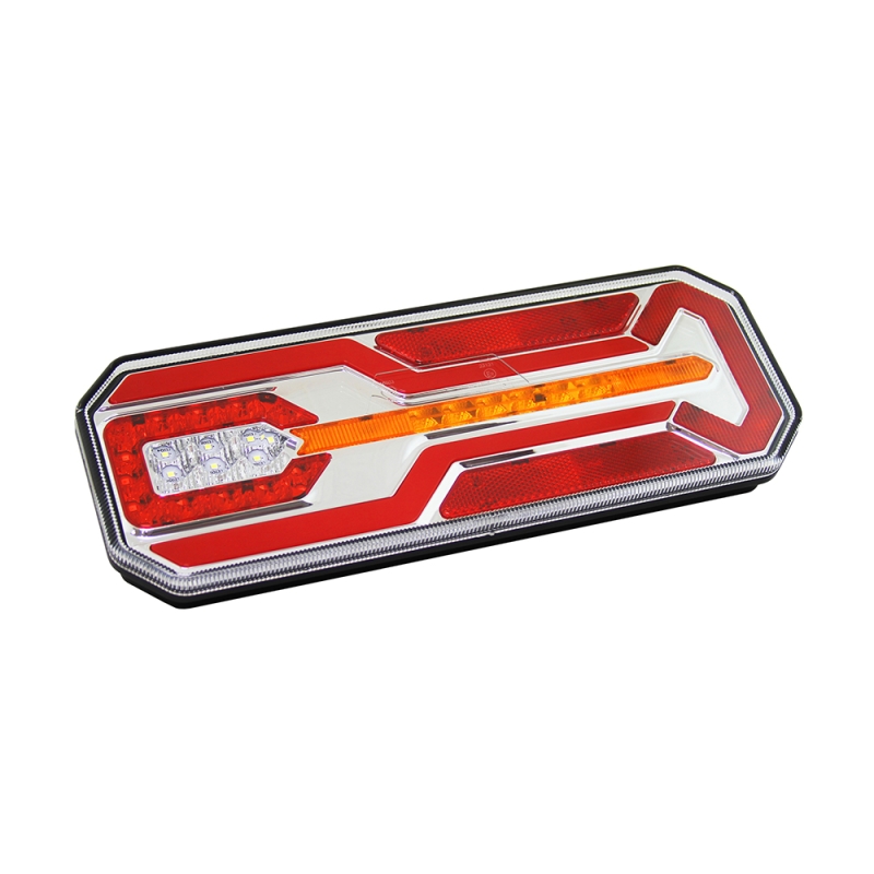 Фонари задние светодиодные MTF LIGHT габарит/стоп/ПТФ/реверс/поворот 12-24V, сертификат ECE R148, к-т 2шт.