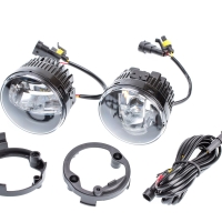 Светодиодная ПТФ Optima Fog Light 098 Nissan/Honda, 90мм, 7W/0.4W, 5500K, 12&ndash;24V ( DRL)