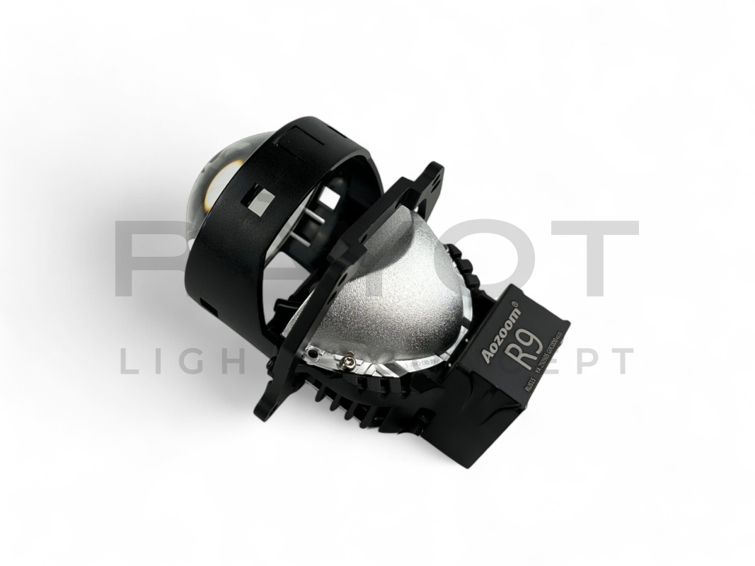 Светодиодные би-модули AOZOOM R9, 3.0", 12V, 5500K, 60/68w (комплект)