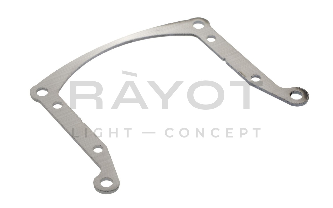 Переходные рамки Toyota Camry IX (XV70) дорестайл [2017-2021] LED под линзы Hella 3r/5r, Би-Лед