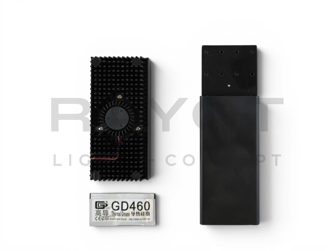 Радиатор с куллером для сохранения оригинальных LED чипов