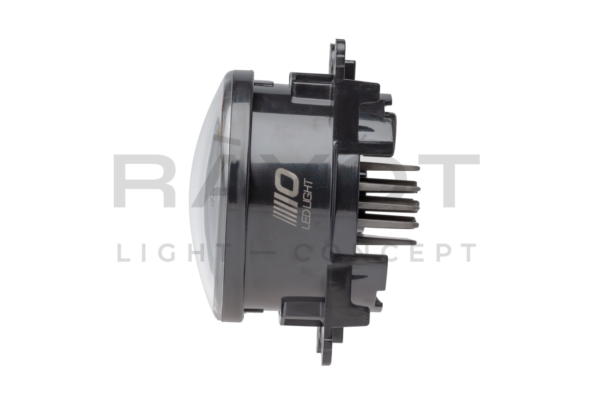 Светодиодная противотуманная фара Двух цветная OPTIMA LED FOG LIGHT 1398 Nissan/Honda 90мм, 9W, 5500