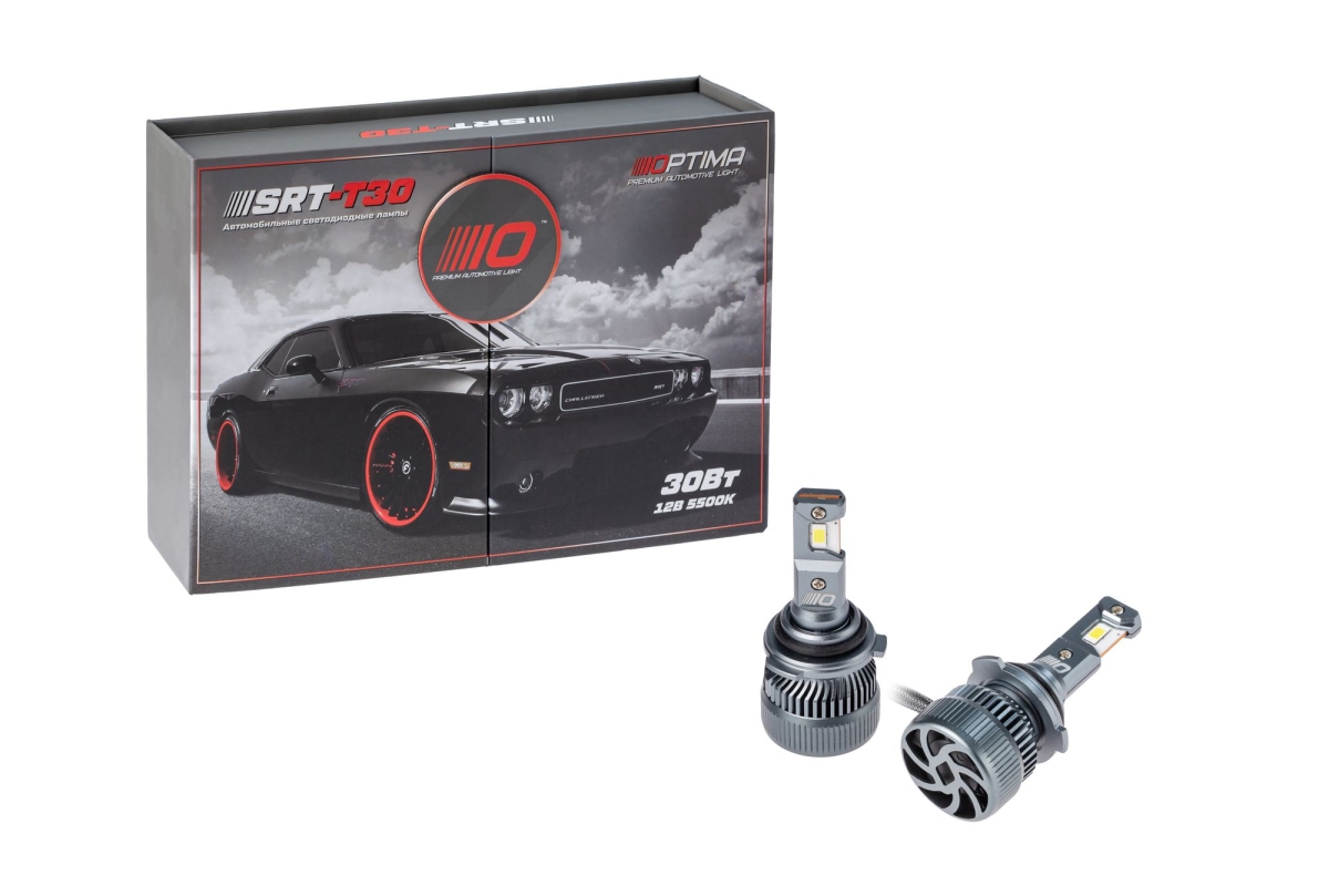 Светодиодная лампа Optima Premium LED SRT HB4/9006 5500K 2800Lm
