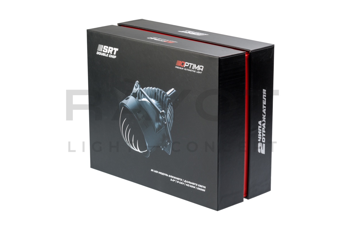 Светодиодные модули Optima Bi-LED, SRT, 3.0" Double Chip