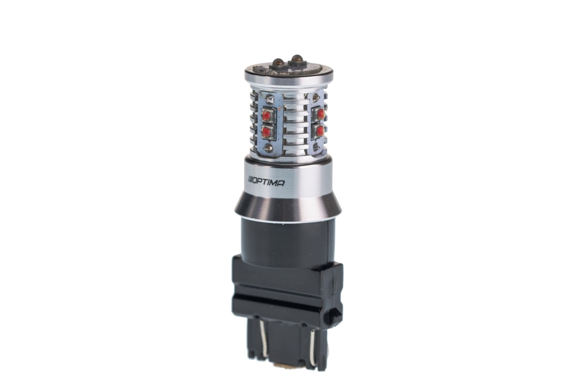 Светодиодная лампа Optima Premium P27/7W (3157) с поворотником 5100K/2800K, 730Lm, 7.7W (Белый + Жёлтый свет)