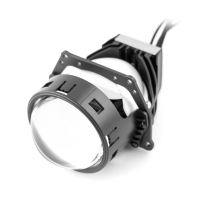 Светодиодные модули ближнего/дальнего света MTF Light NIGHT ASSISTANT Progressive, линзованные, бескорпусные, 12В, 47/50Вт, 5500К, 3 дюйма, компл. 2шт.