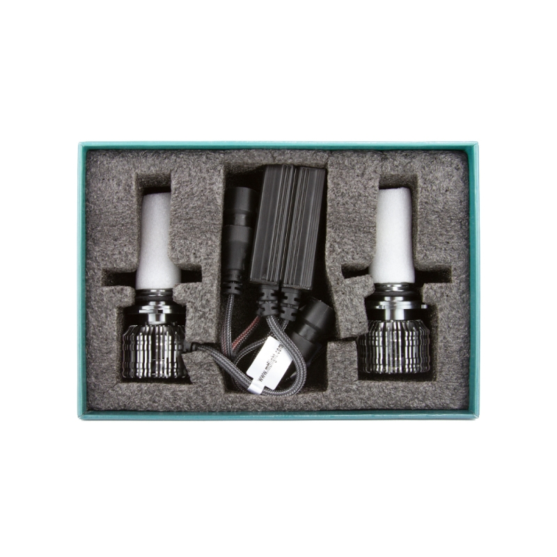 Светодиодные лампы MTF Light CYBER LIGHT PRO, HB4 (9006), 6000K, 6500 лм, 65 Вт, комплект 2 шт.