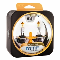 Галогенные&nbsp;автолампы&nbsp;MTF&nbsp;Light&nbsp;серия&nbsp;AURUM&nbsp;Н27(881),&nbsp;12V,&nbsp;27W,&nbsp;комп.