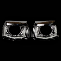 Установочный комплект MTF Light для Bi-LED линз — VW Golf 18, U-форма, белая и жёлтая подсветка, комплект Установочный комплект MTF Light для Bi-LED линз — VW Golf 18, U-форма, белая и жёлтая подсветка, комплект