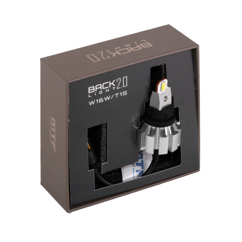 Светодиодная лампа MTF LIGHT BACK LIGHT 2.0, W16W, 12V, 25W, 5500K