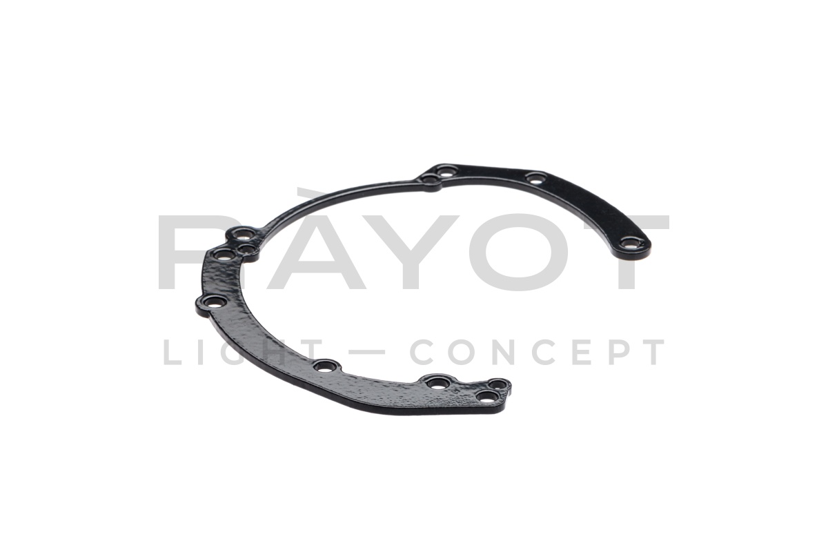 76. Комплект переходных рамок на KIA Sportage III для установки модулей Hella 3/3R (Hella 5R)
