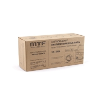 Фары противотуманные светодиодные MTF Light НИССАН/ИНФ, линза, 12В, 5000К,  10Вт, ЕСЕ R19, E4 компл.